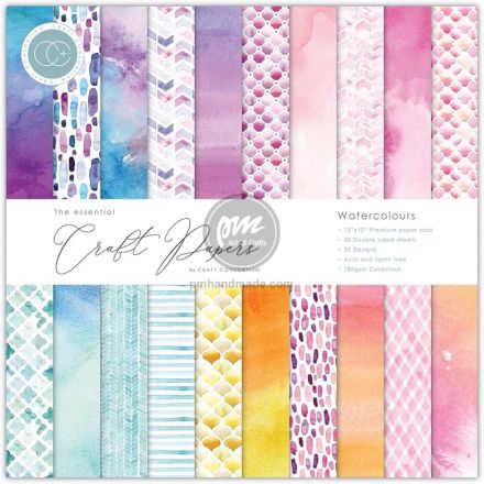 Tập paper pad mẫu Watercolours