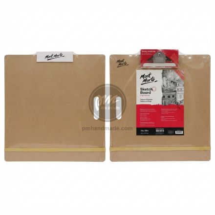 Bảng vẽ gỗ kẹp giấy Mont marte size 45 x 45 cm