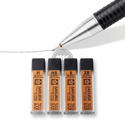 Ngòi chì bấm Sakura Polumer 0.5mm
