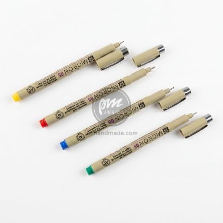 Bút kim màu Sakura vẽ kỹ thuật Pigma Micron 05